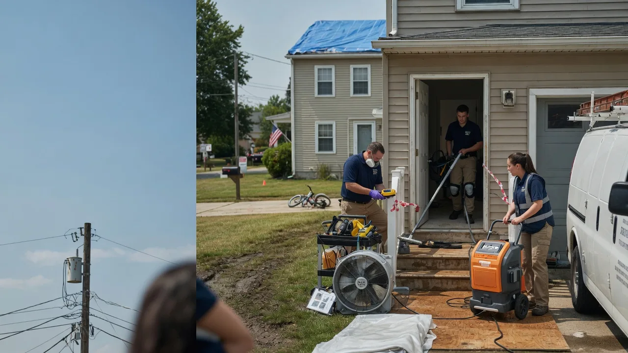 Water Damage Repair in Lyburn, WV near me